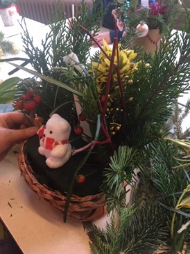 kerststukjes maken