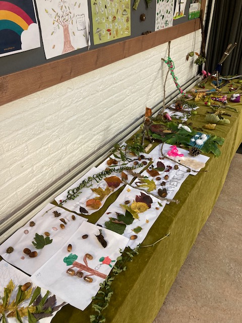 Meterslange herfsttafel