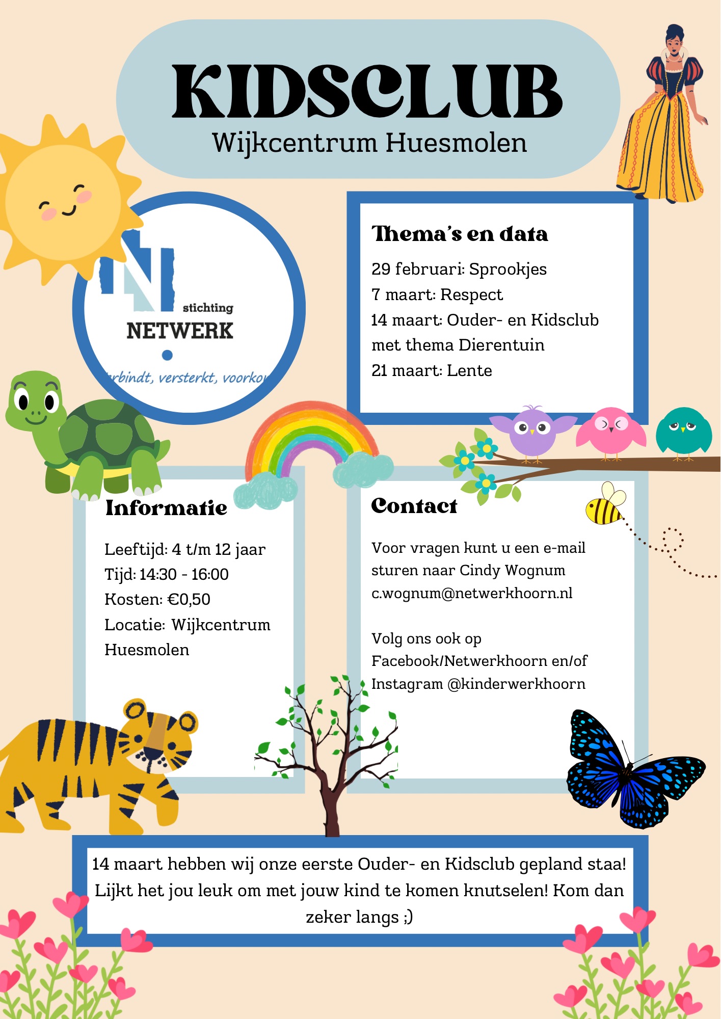 Kidsclub Wijkcentrum Huesmolen